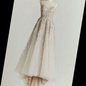 Vintage inspired romantic wedding gown